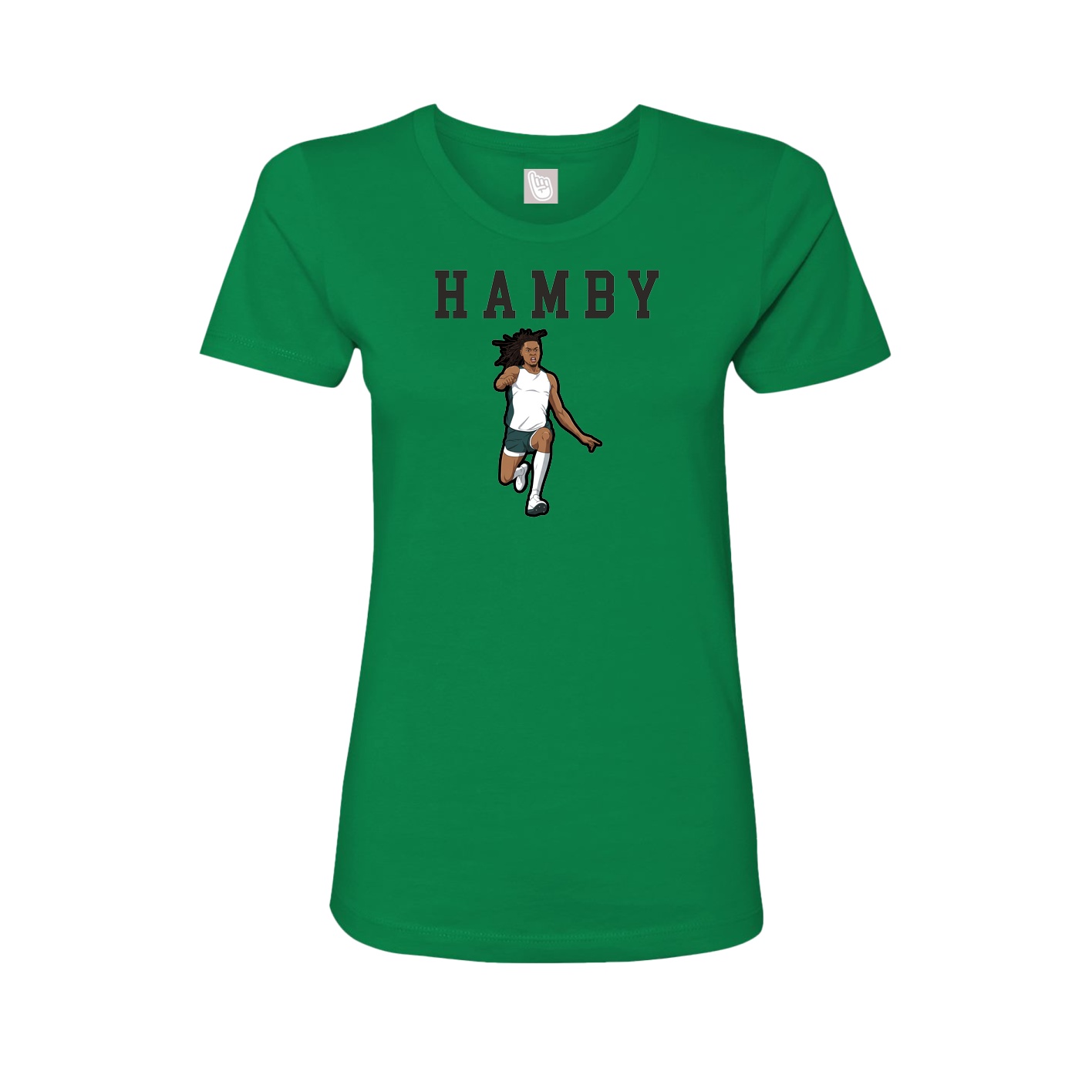 Fitted Women's Tee — Shirsey in Green