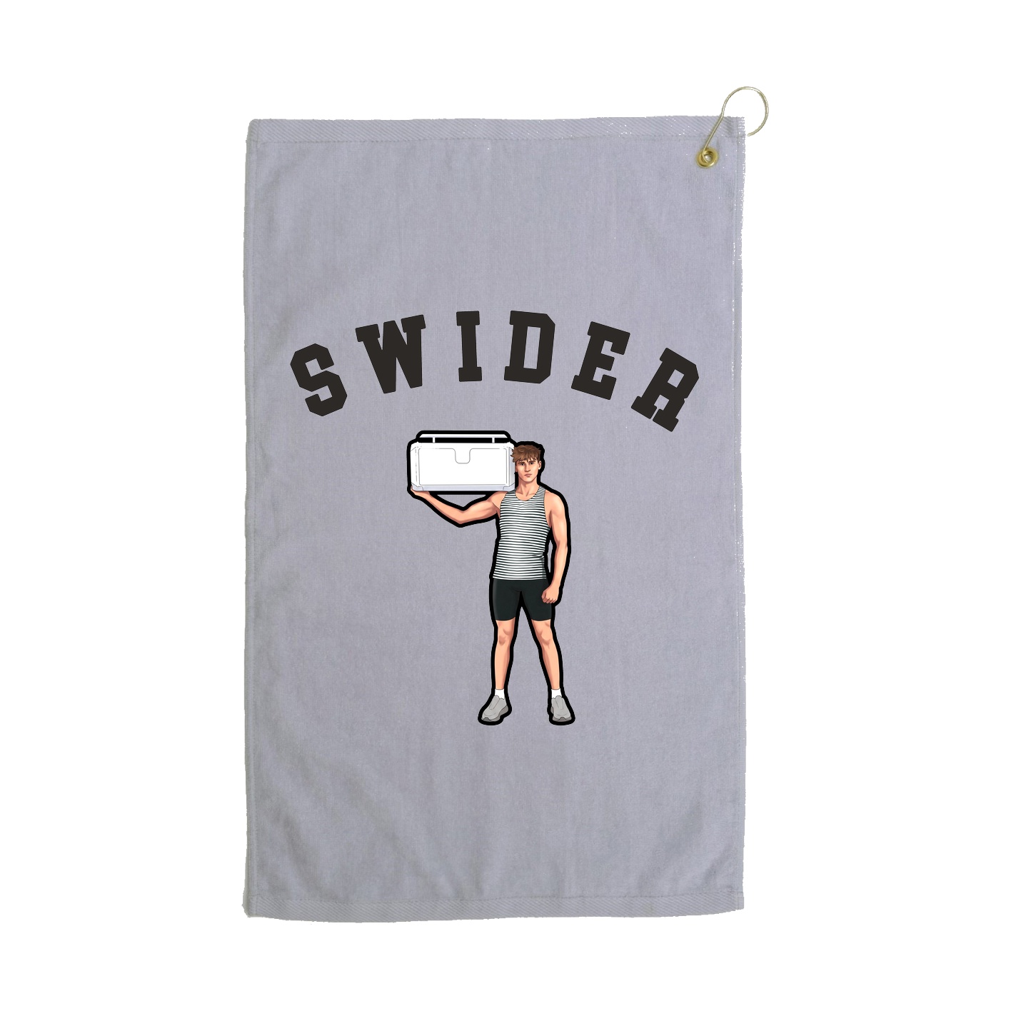 Golf Towel — Shirsey Arch in Grey