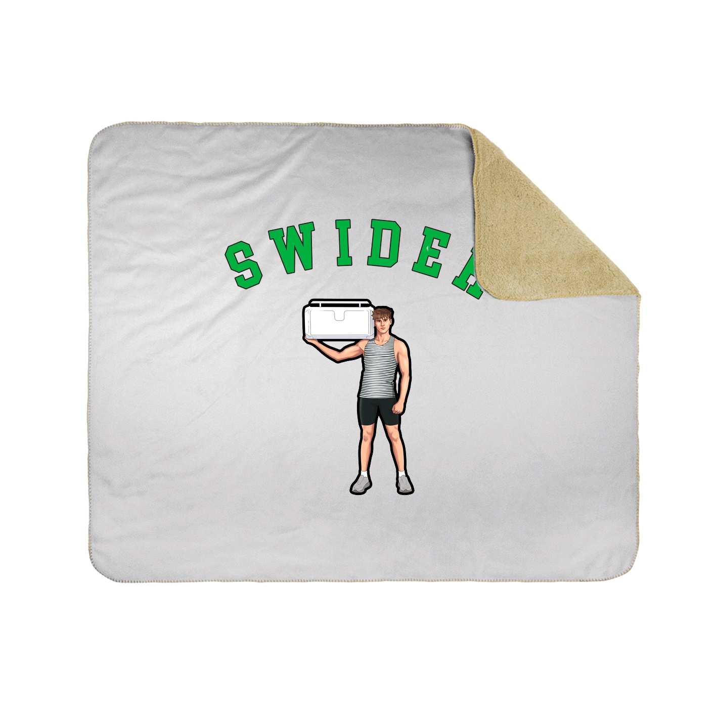 Throw Blanket — Shirsey Arch in White