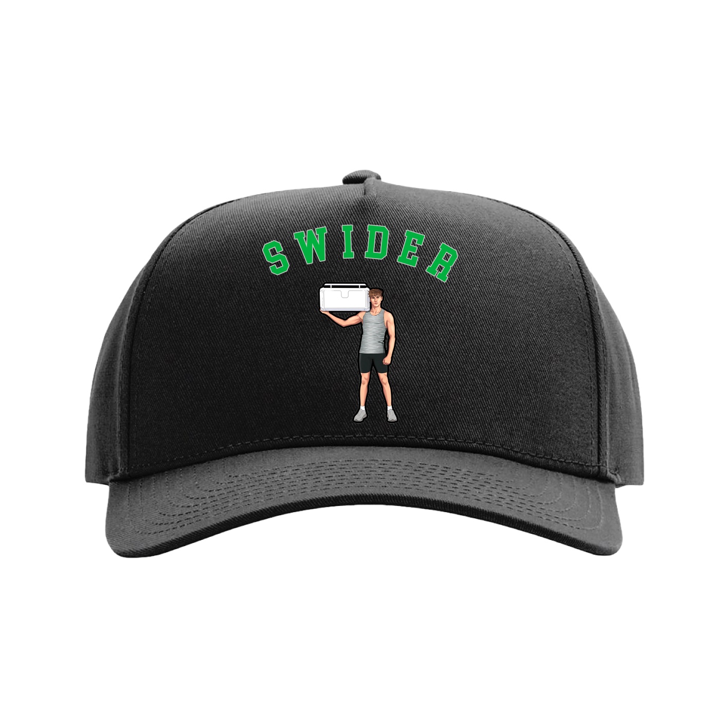 Full Fabric Five-Panel Champ Cap