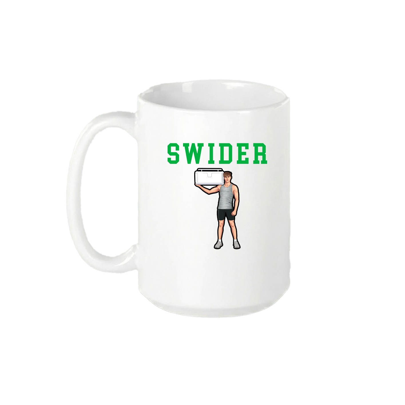 15oz Coffee Mug — Shirsey in White