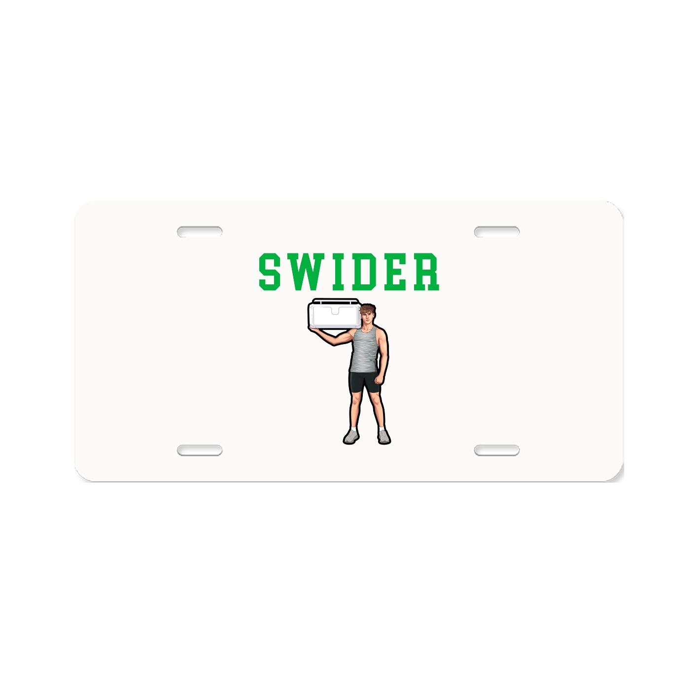 License Plate — Shirsey in Classic