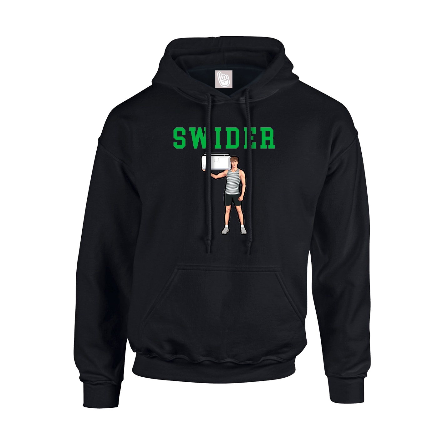 Youth Hoodie — Shirsey in Black