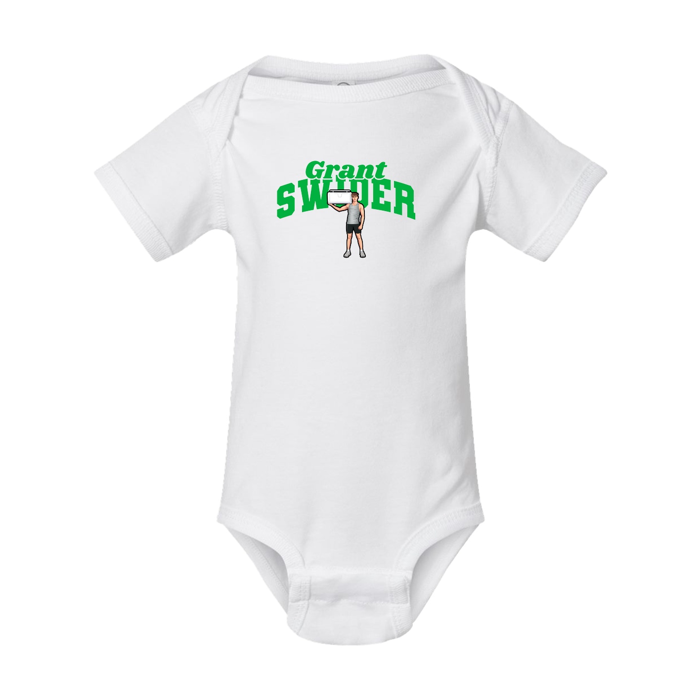 Baby Onesie — Signature Arch in White