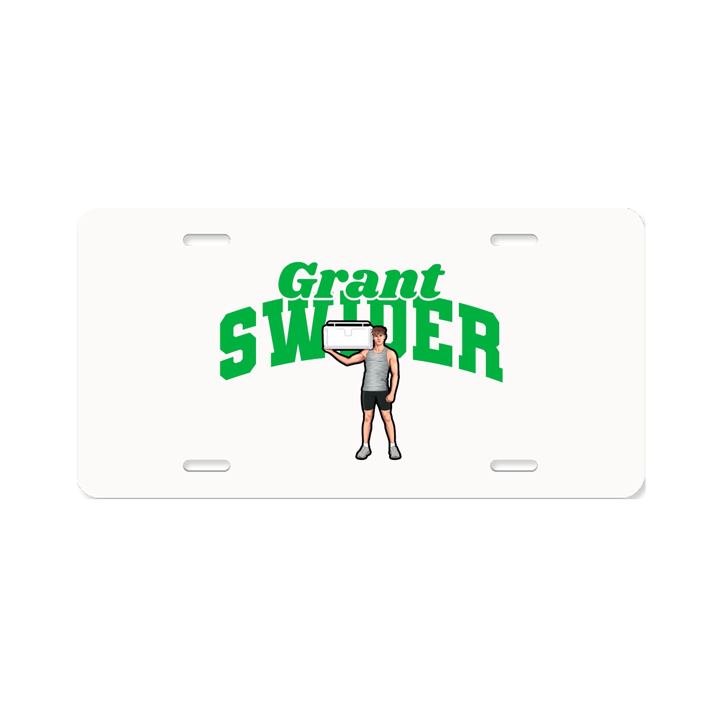 License Plate — Signature Arch in Classic