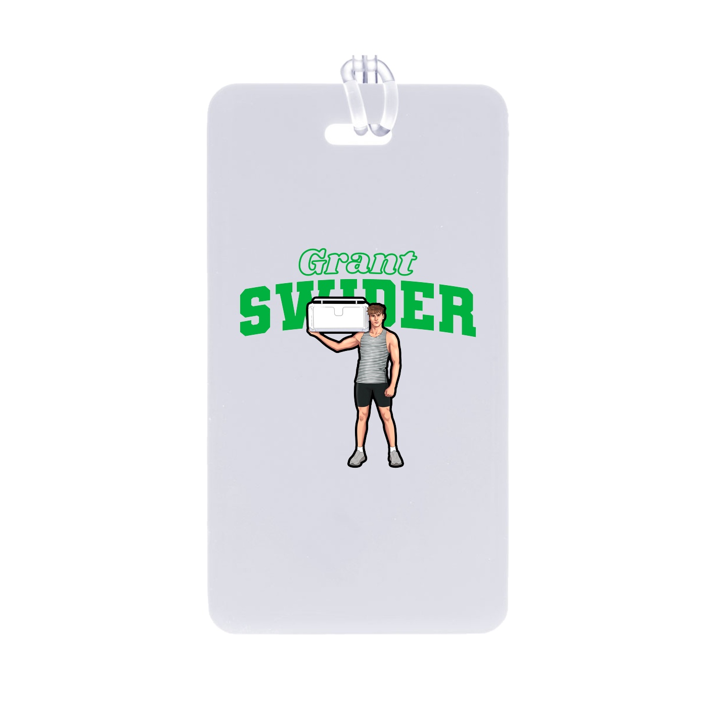 Bag Tag — Name Arch in Classic