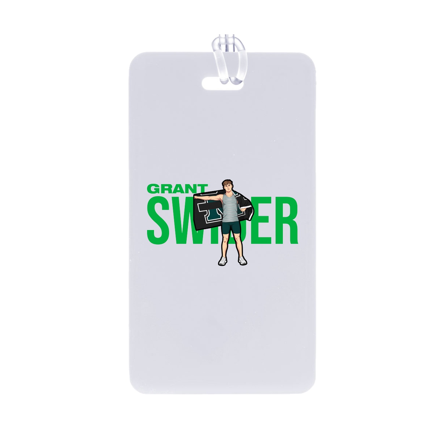 Bag Tag — Player Name in Classic