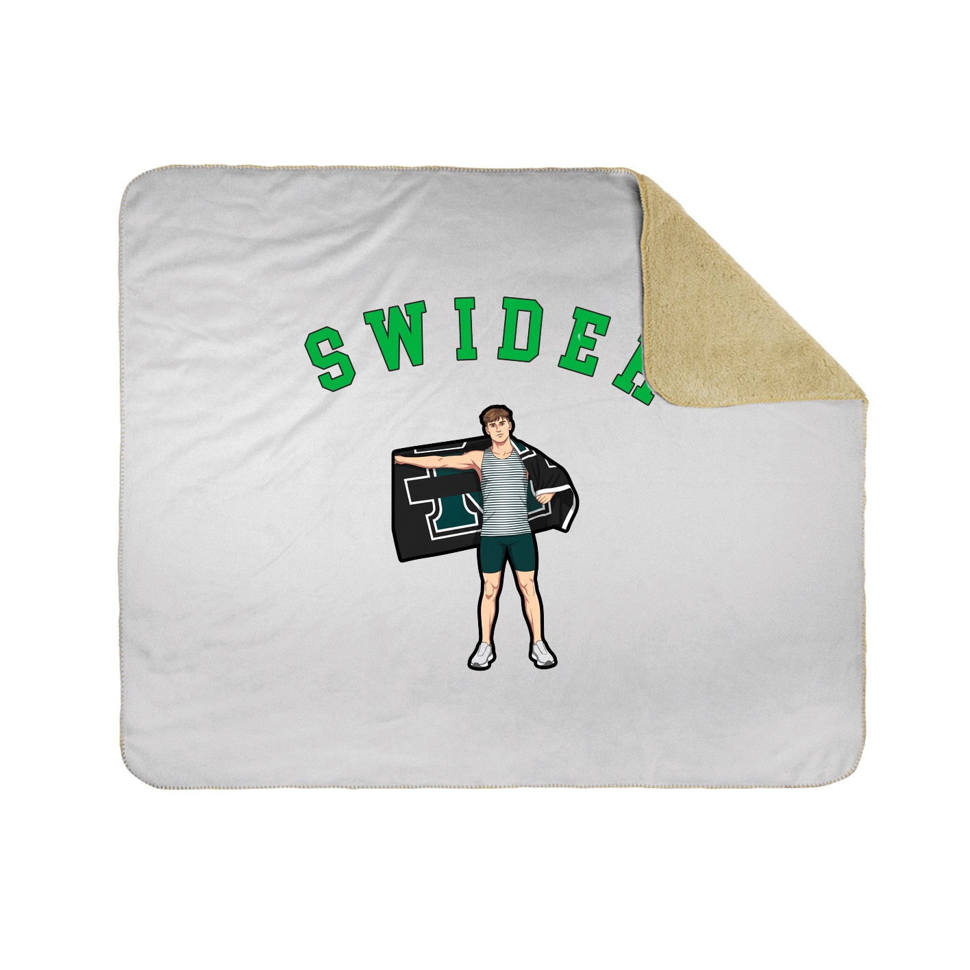 Throw Blanket — Shirsey Arch in White