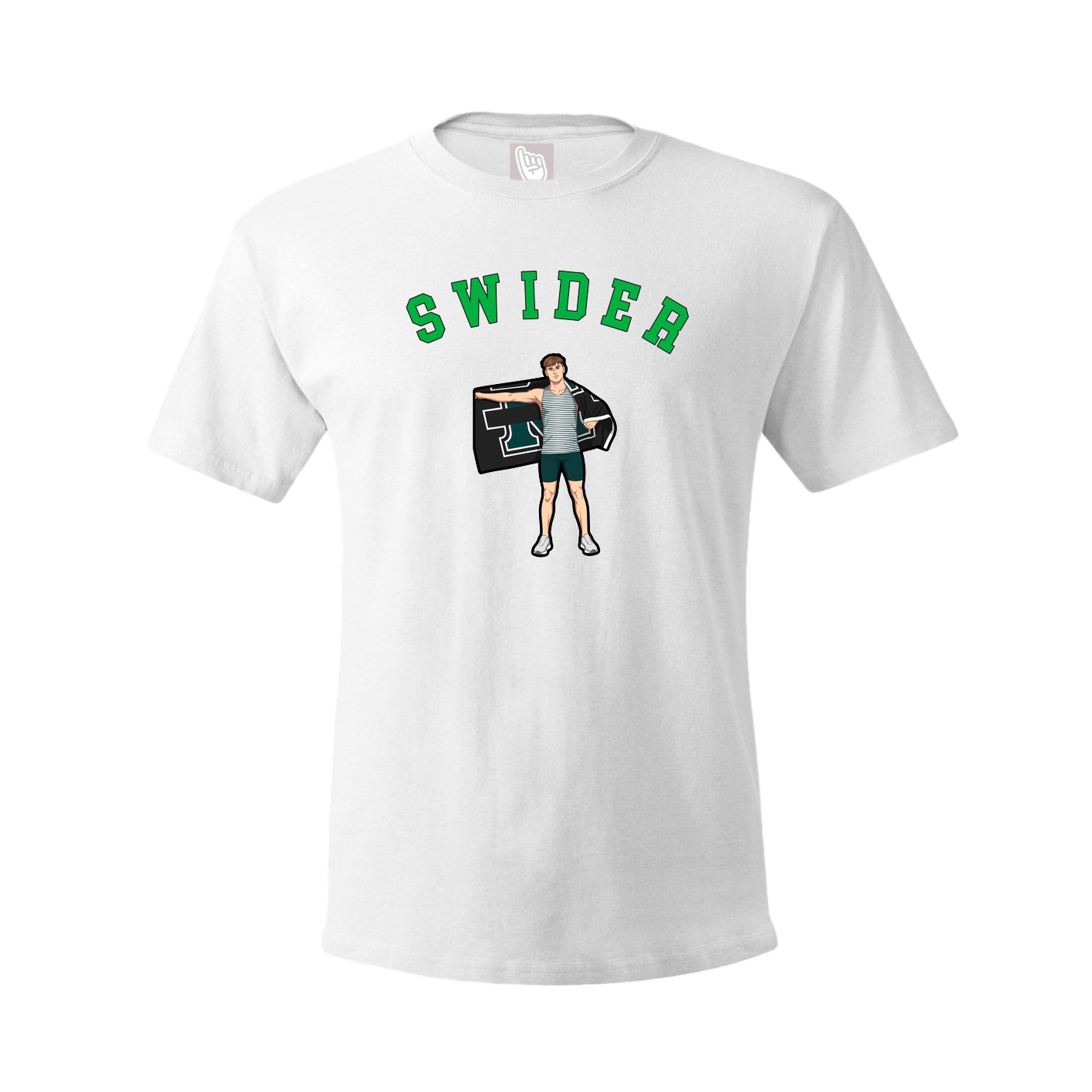 Youth Tee — Shirsey Arch in White
