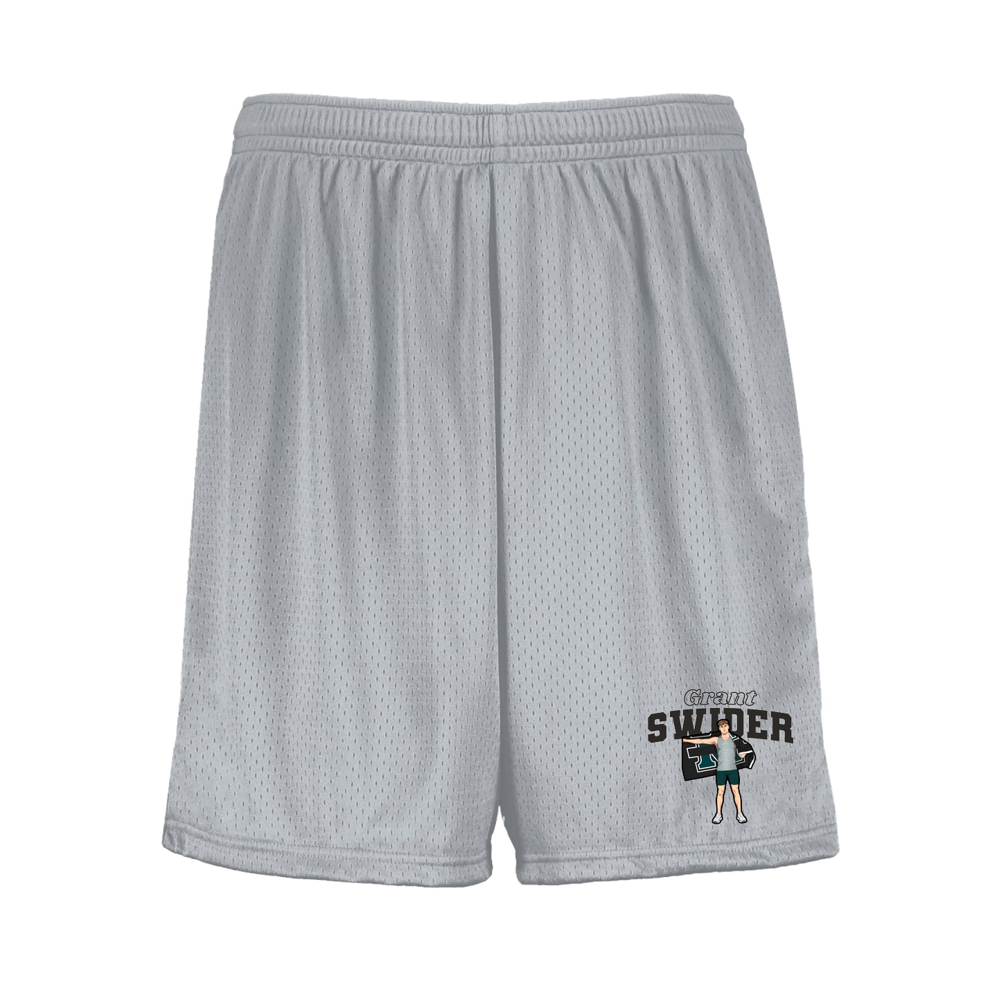 Shorts — Name Arch in Silver