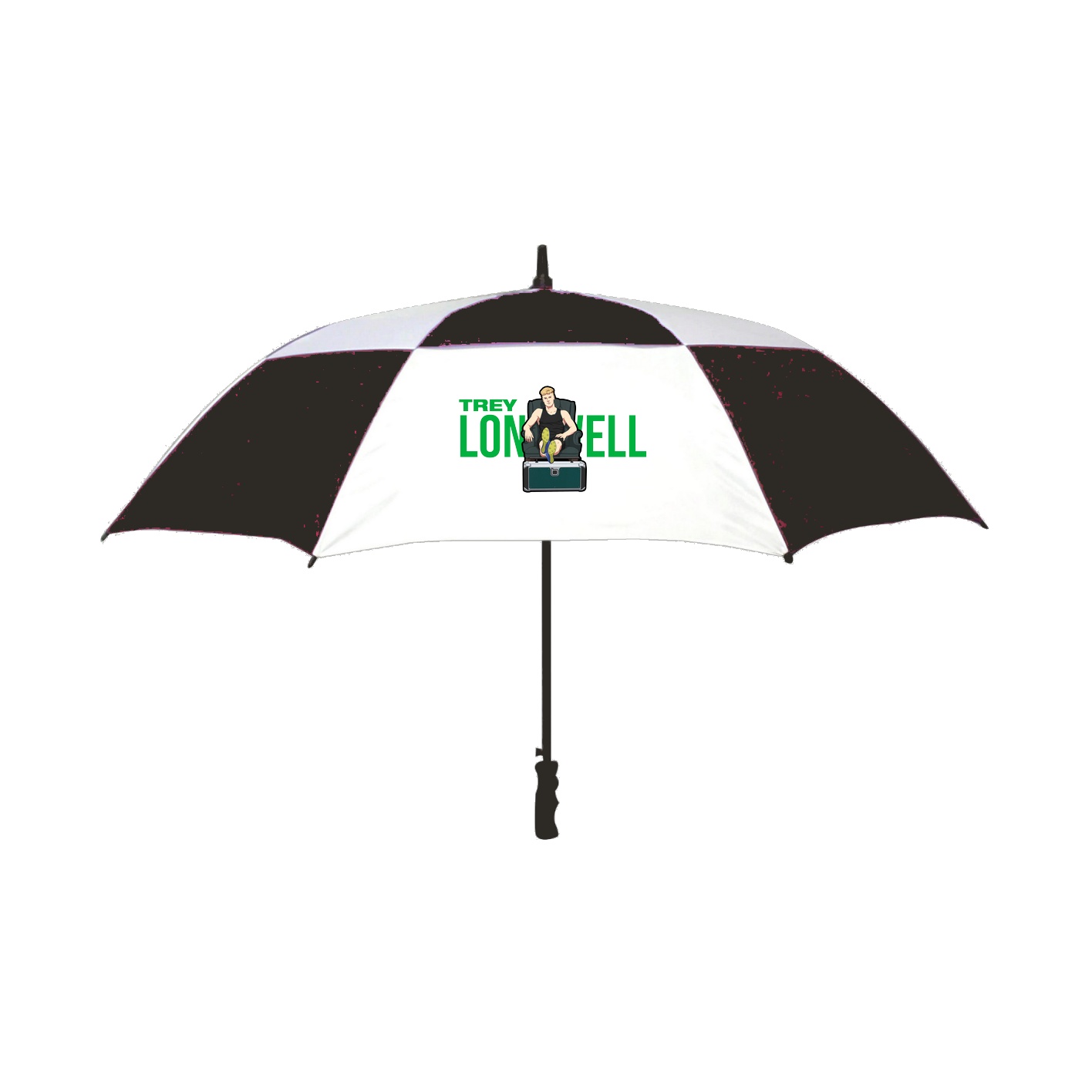 Golf Umbrella — Player Name in Black