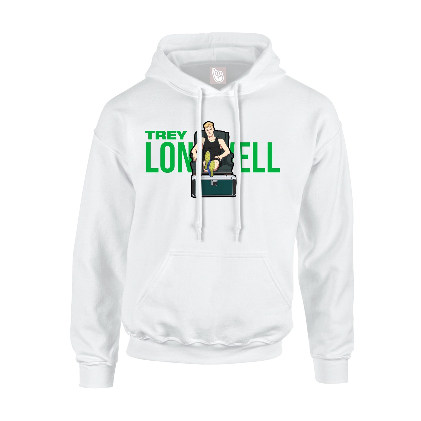 Hoodie — Player Name in White