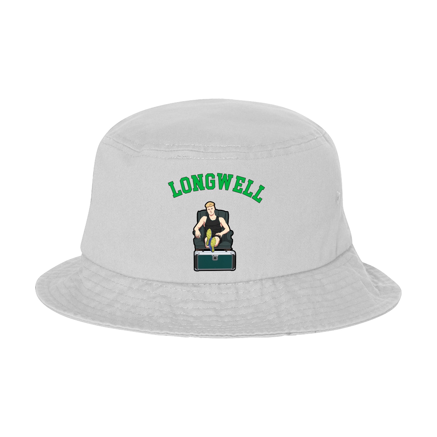 Bucket Cap — Shirsey Arch in White