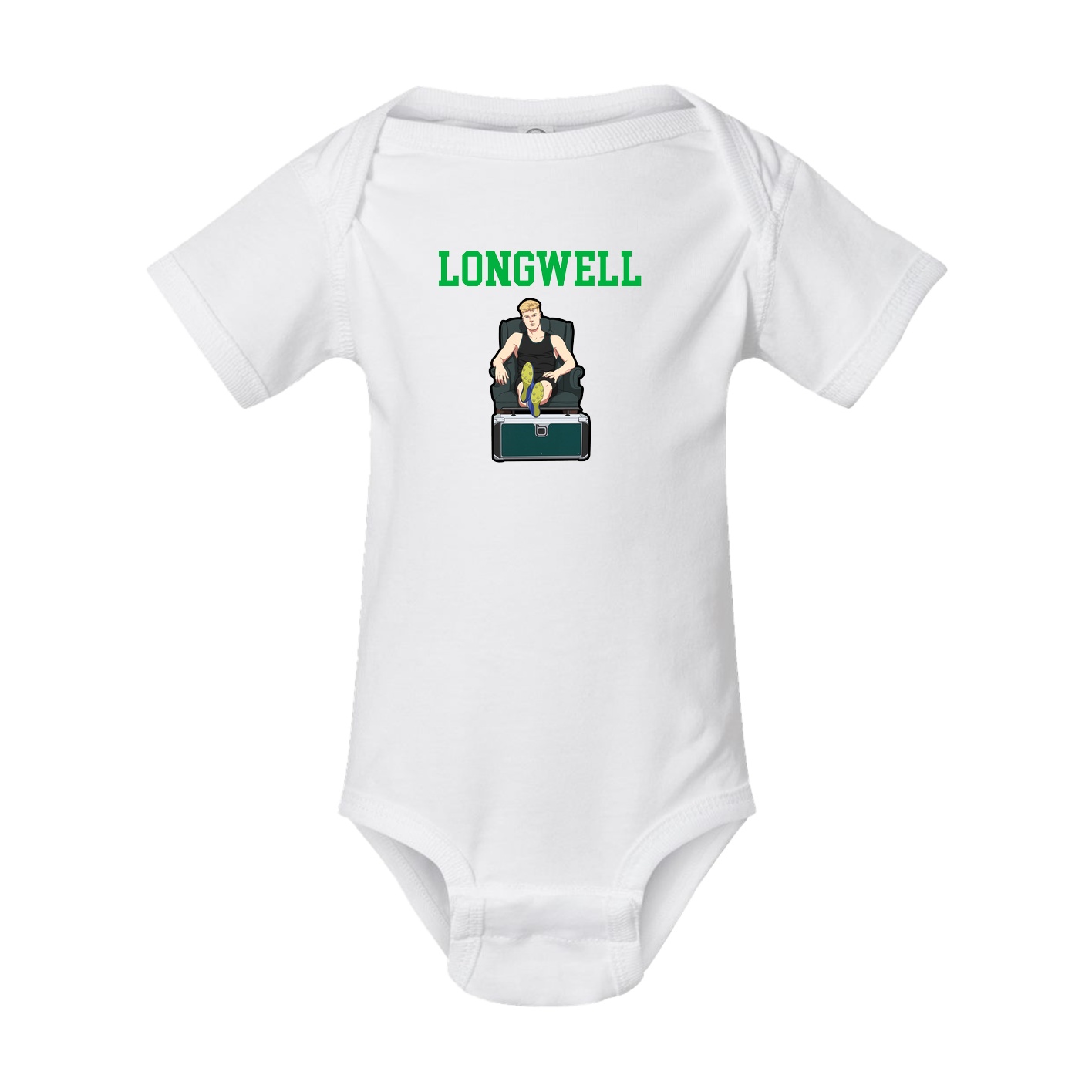 Baby Onesie — Shirsey in White