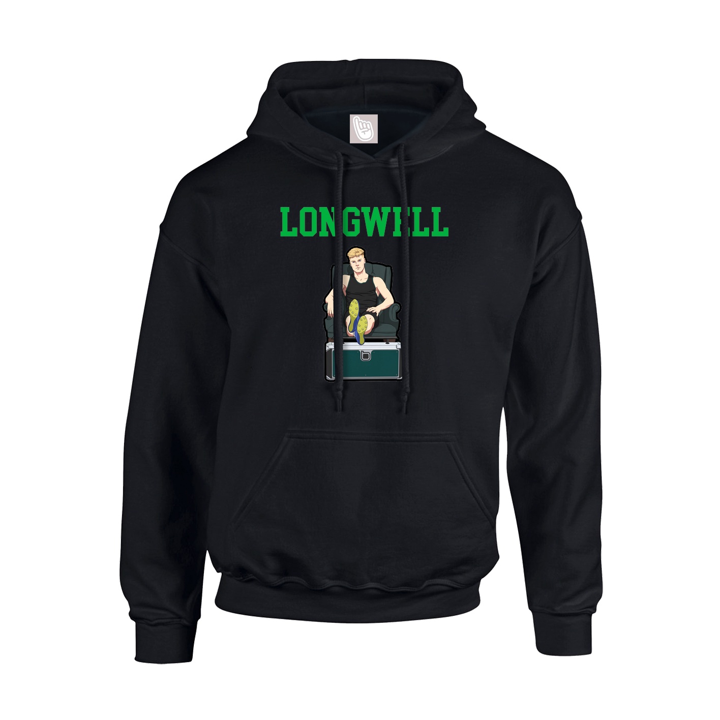 Youth Hoodie — Shirsey in Black