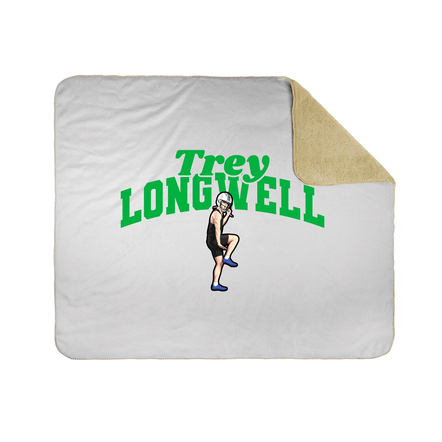 Throw Blanket — Signature Arch in White