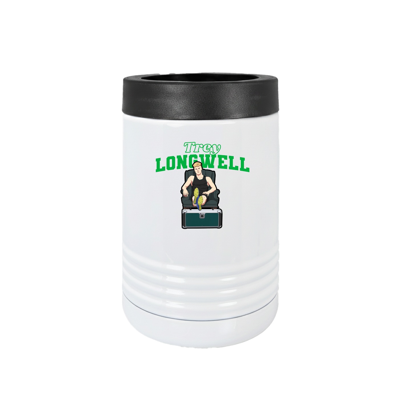 Beverage Holder — Name Arch in White