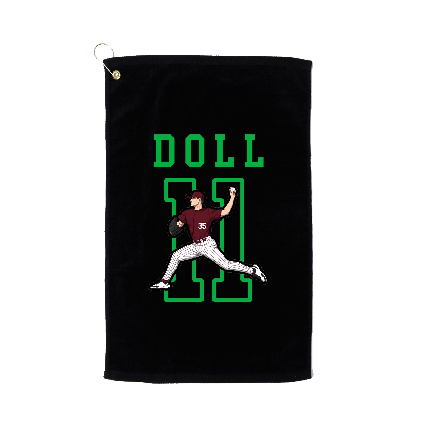 Golf Towel — Shirsey in Black
