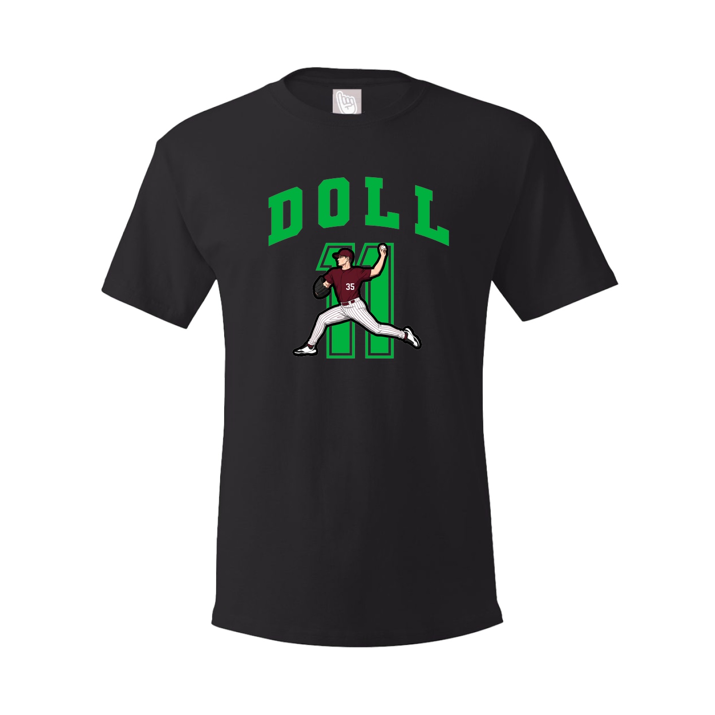 Tee — Number in Black