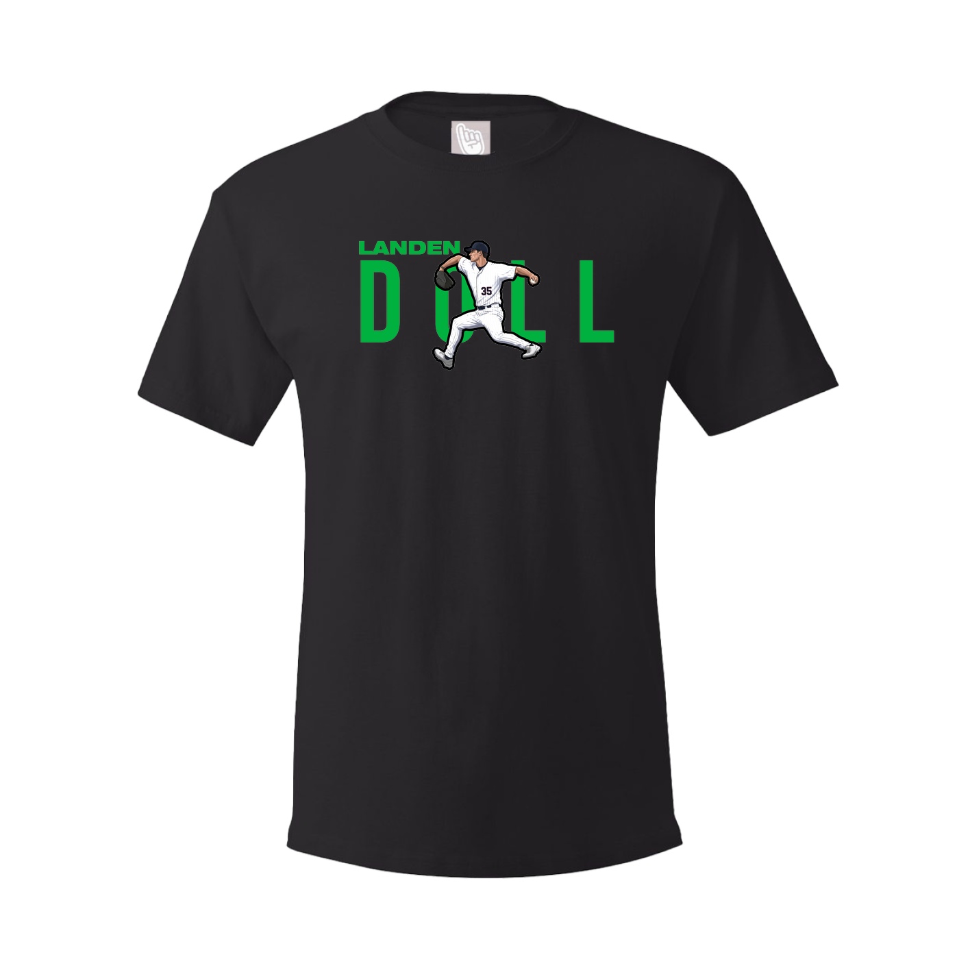 Youth Tee — Player Name in Black