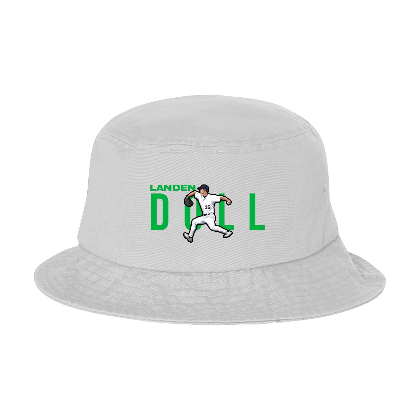 Bucket Cap — Player Name in White