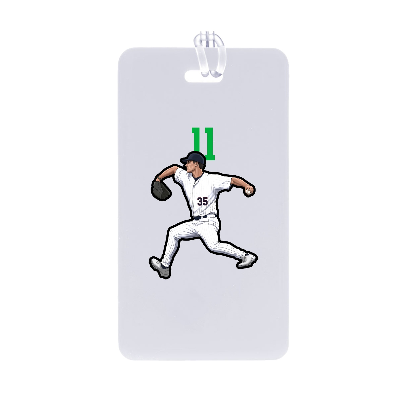 Bag Tag — Number Top in Classic