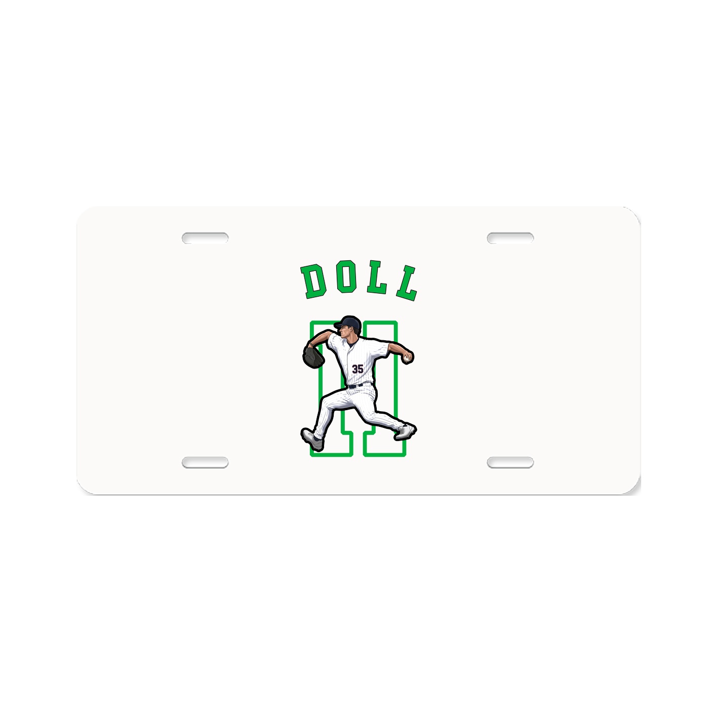 License Plate — Shirsey Arch in Classic