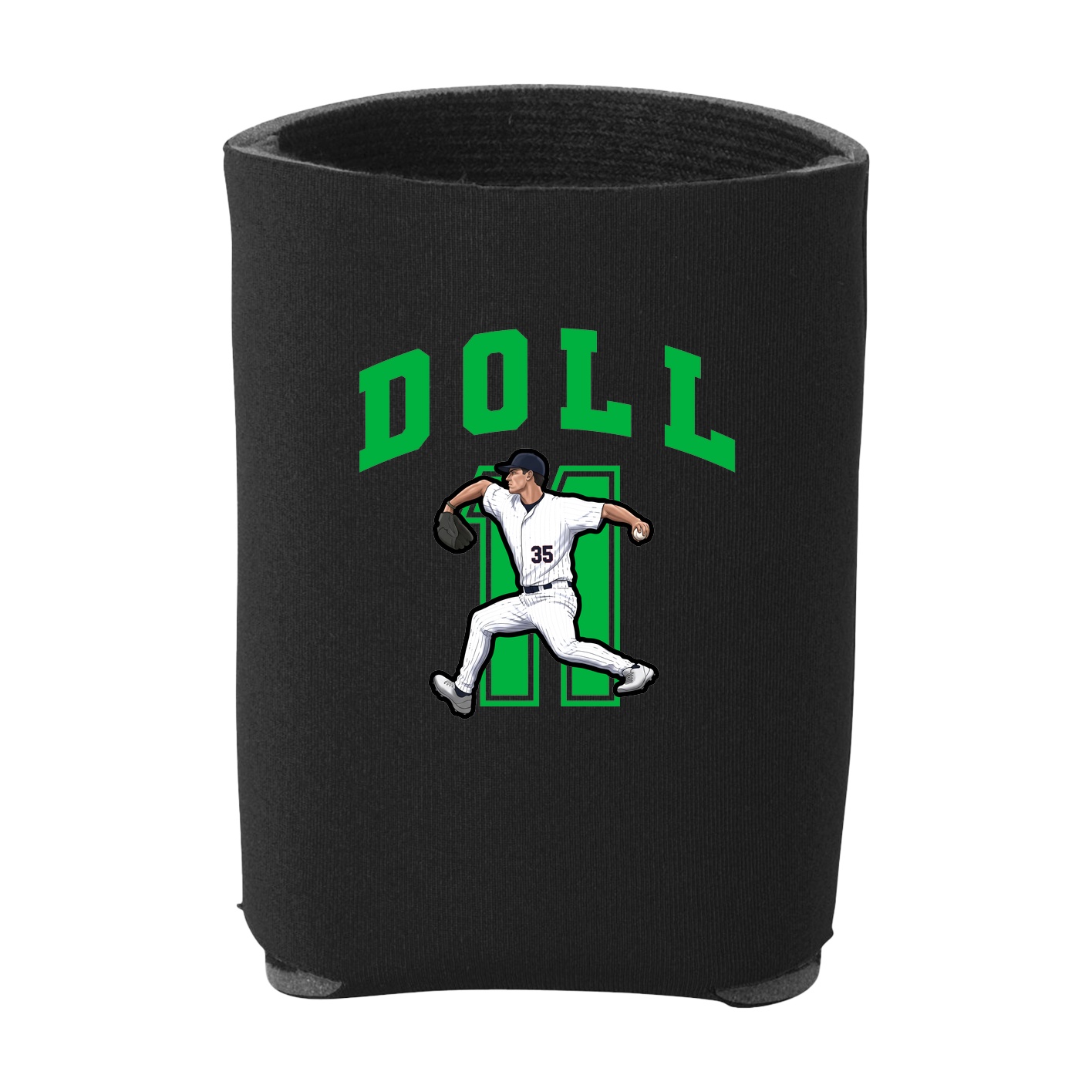Can Holder — Number in Black