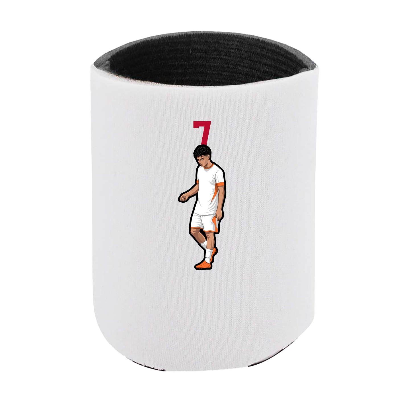 Can Holder — Number Top in White