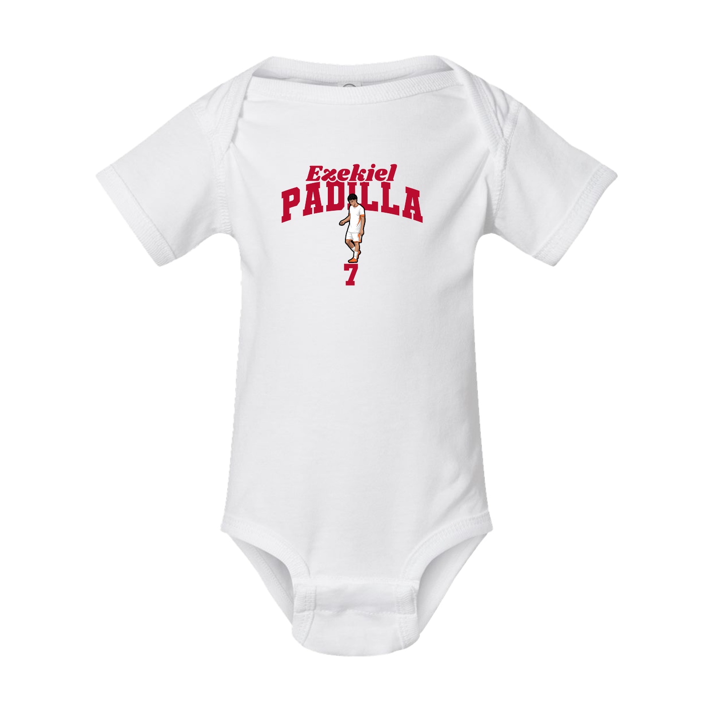 Baby Onesie — Signature Arch in White