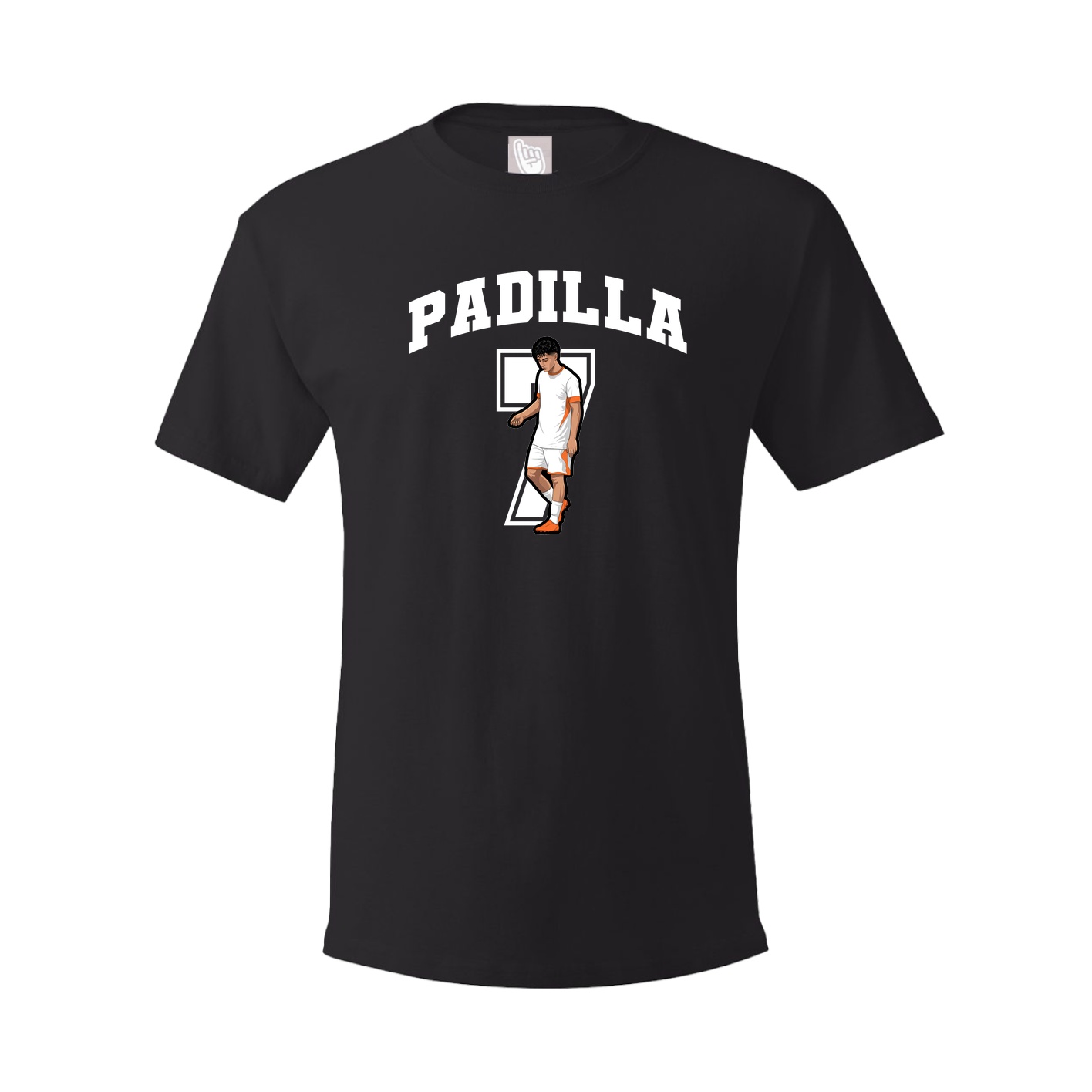 Youth Tee — Number in Black