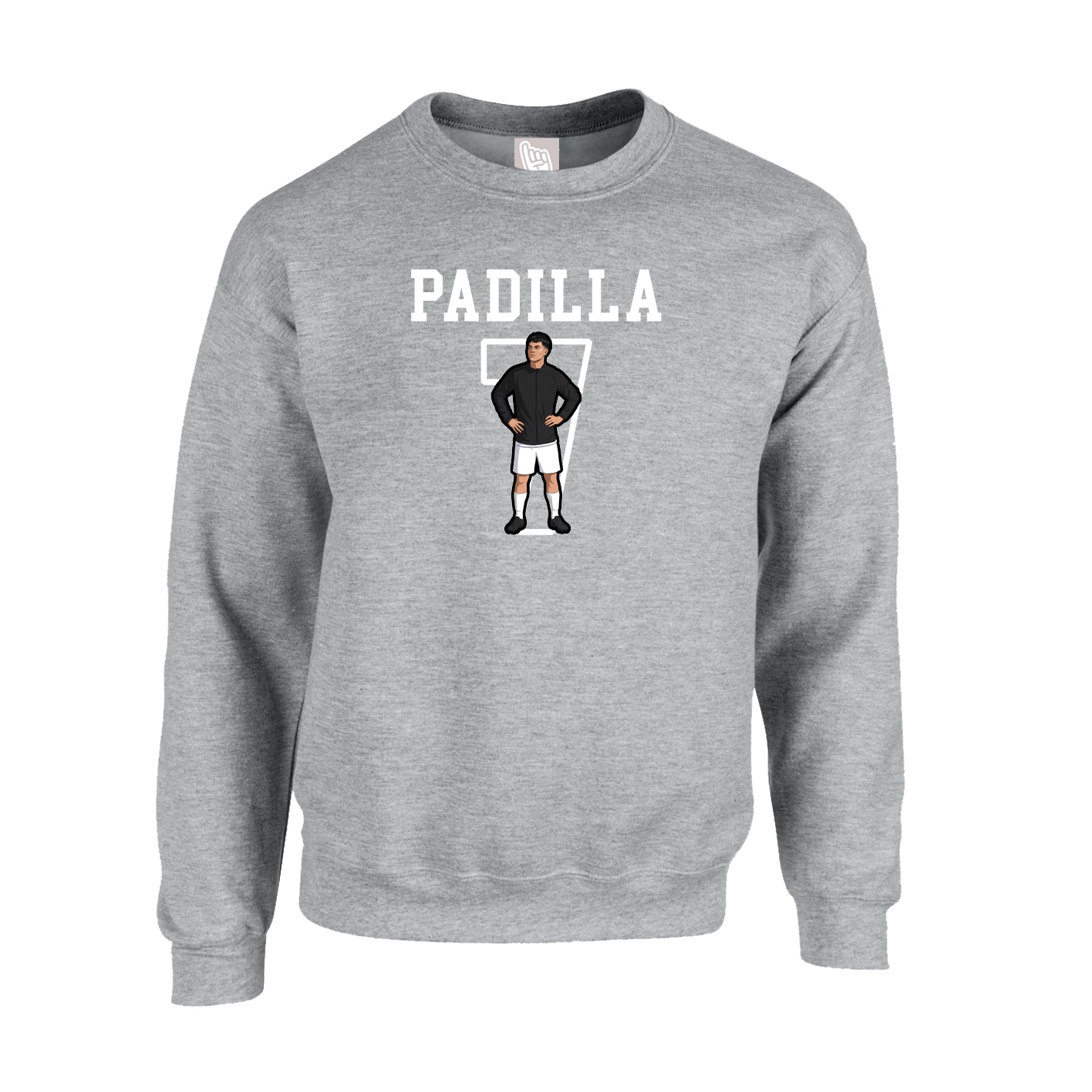 Fleece Crew — Shirsey in Grey