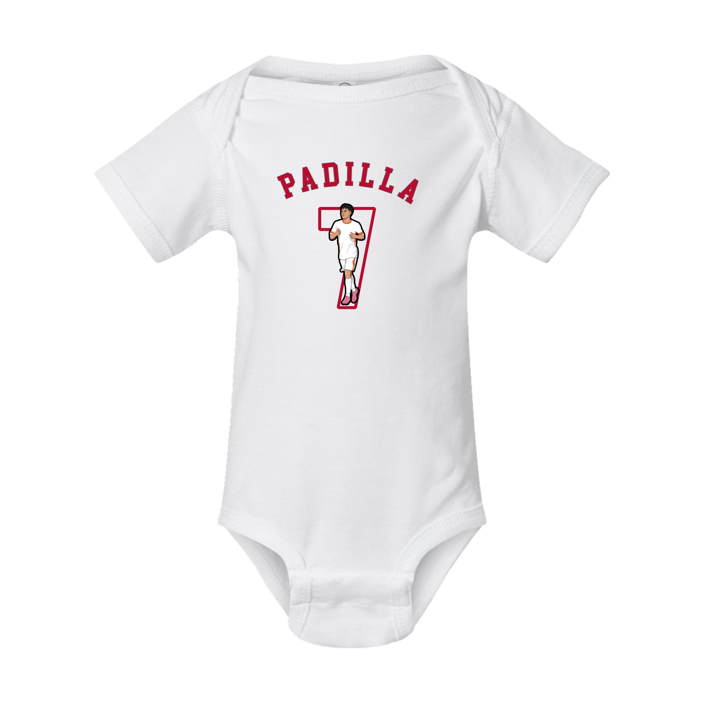 Baby Onesie — Shirsey Arch in White
