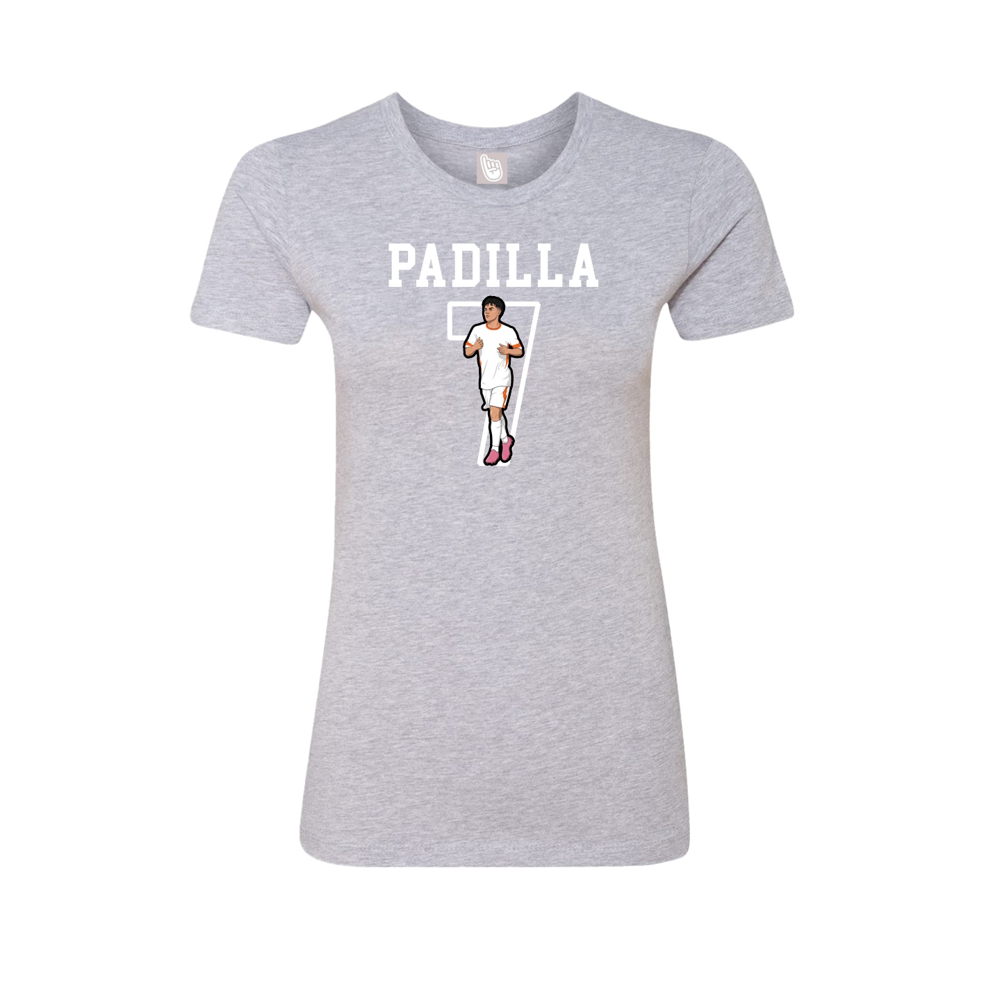 Fitted Women's Tee — Shirsey in Grey