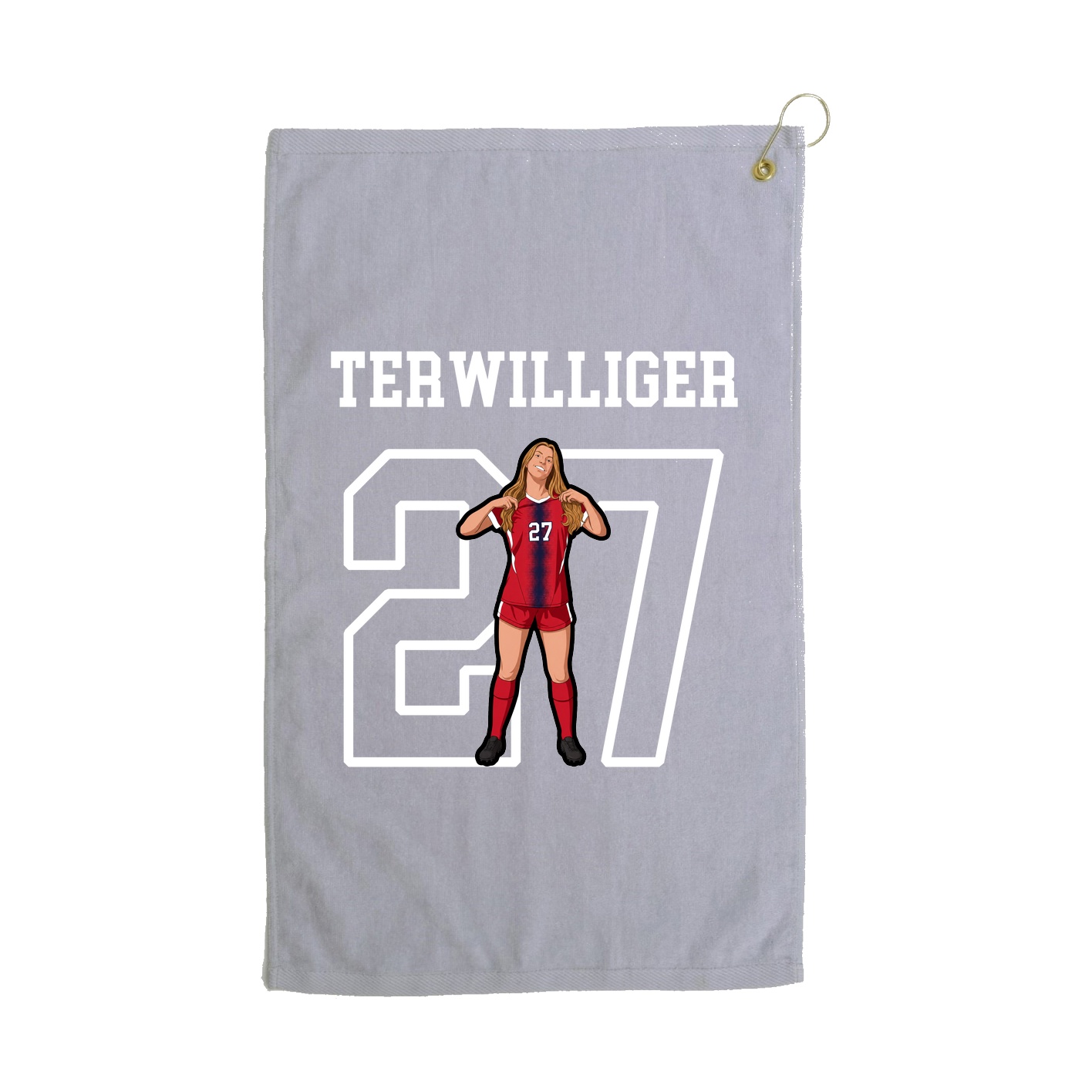 Golf Towel — Shirsey in Grey