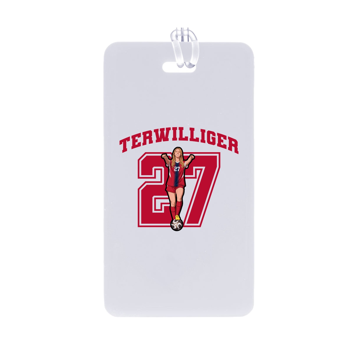 Bag Tag — Number in Classic