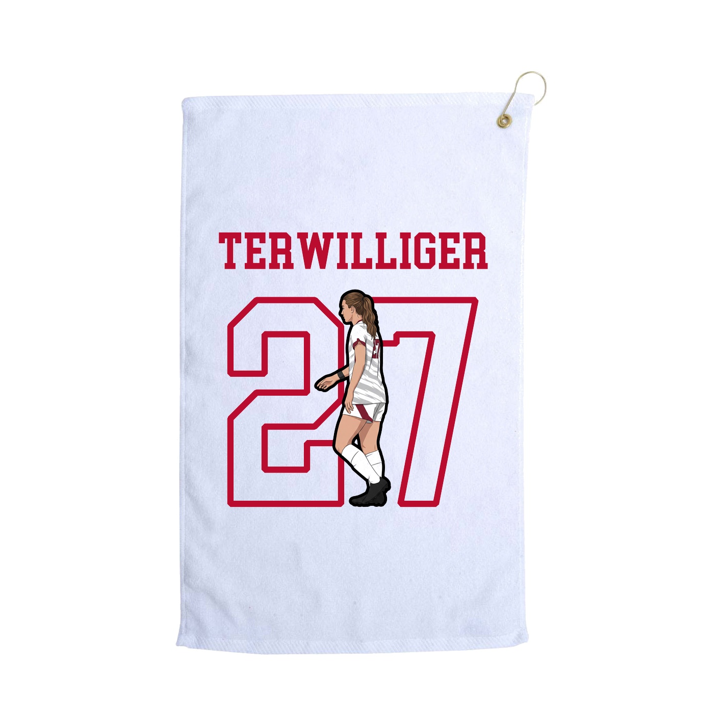 Golf Towel — Shirsey in White