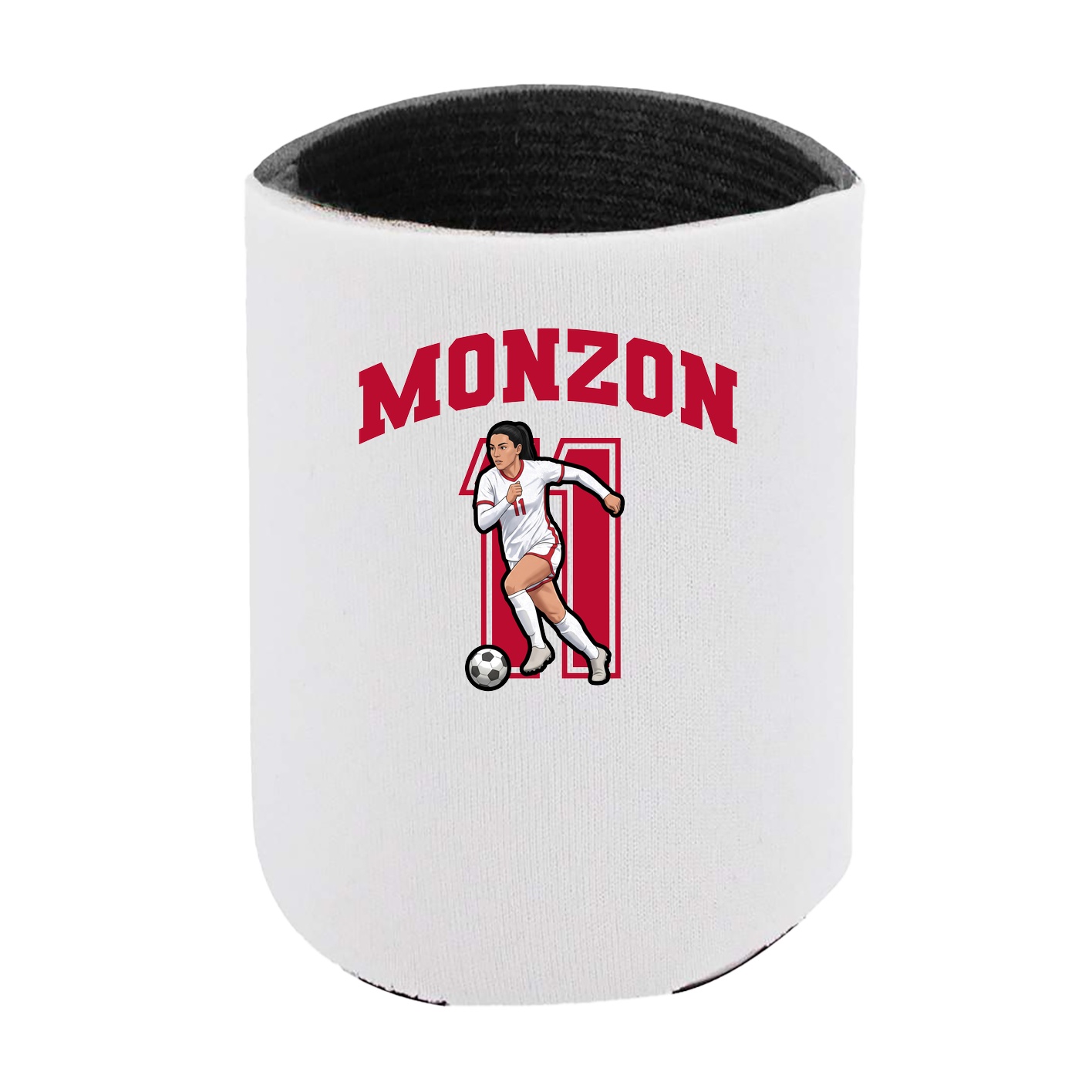 Can Holder — Number in White