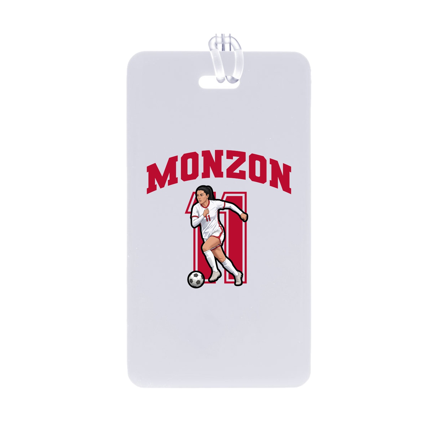 Bag Tag — Number in Classic