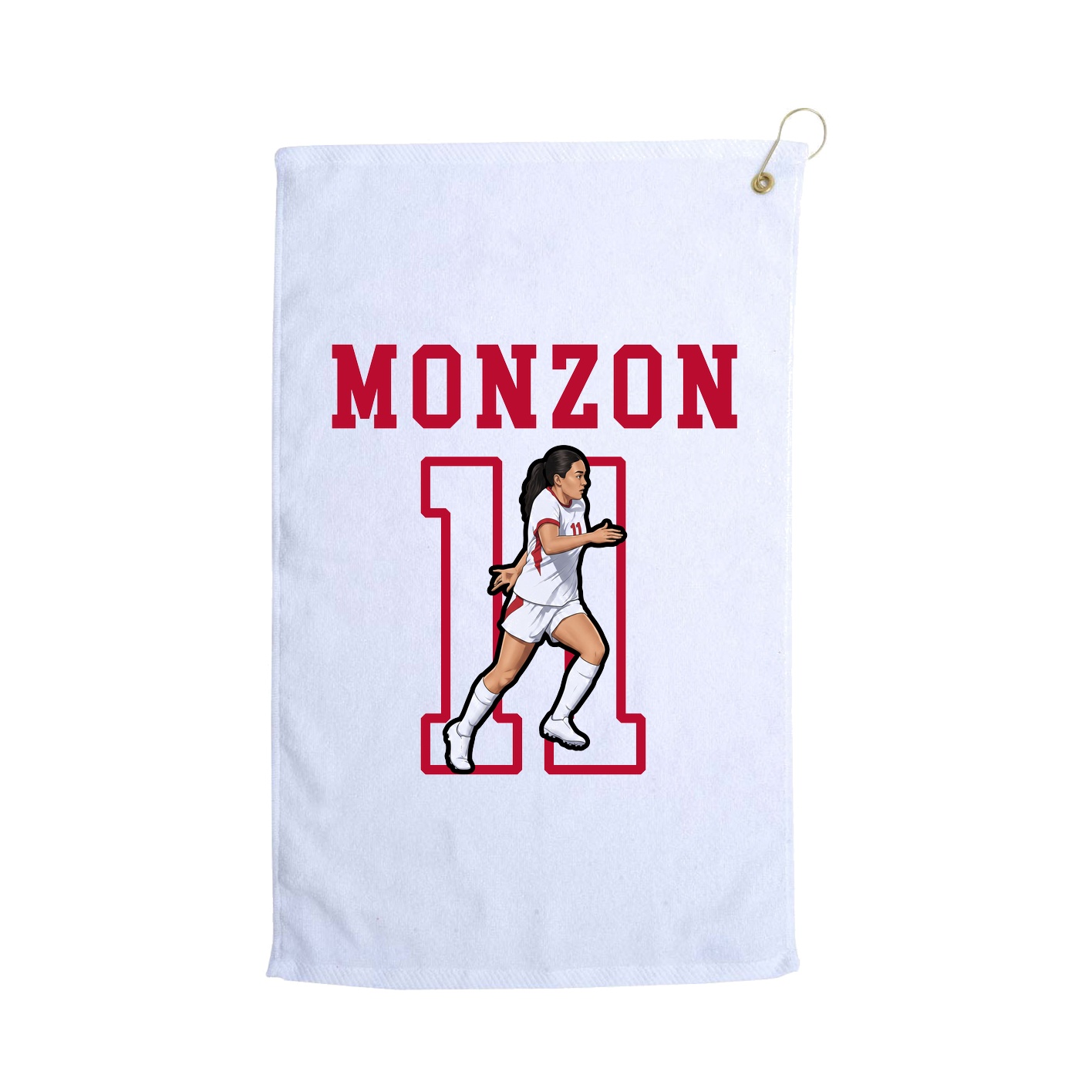 Golf Towel — Shirsey in White