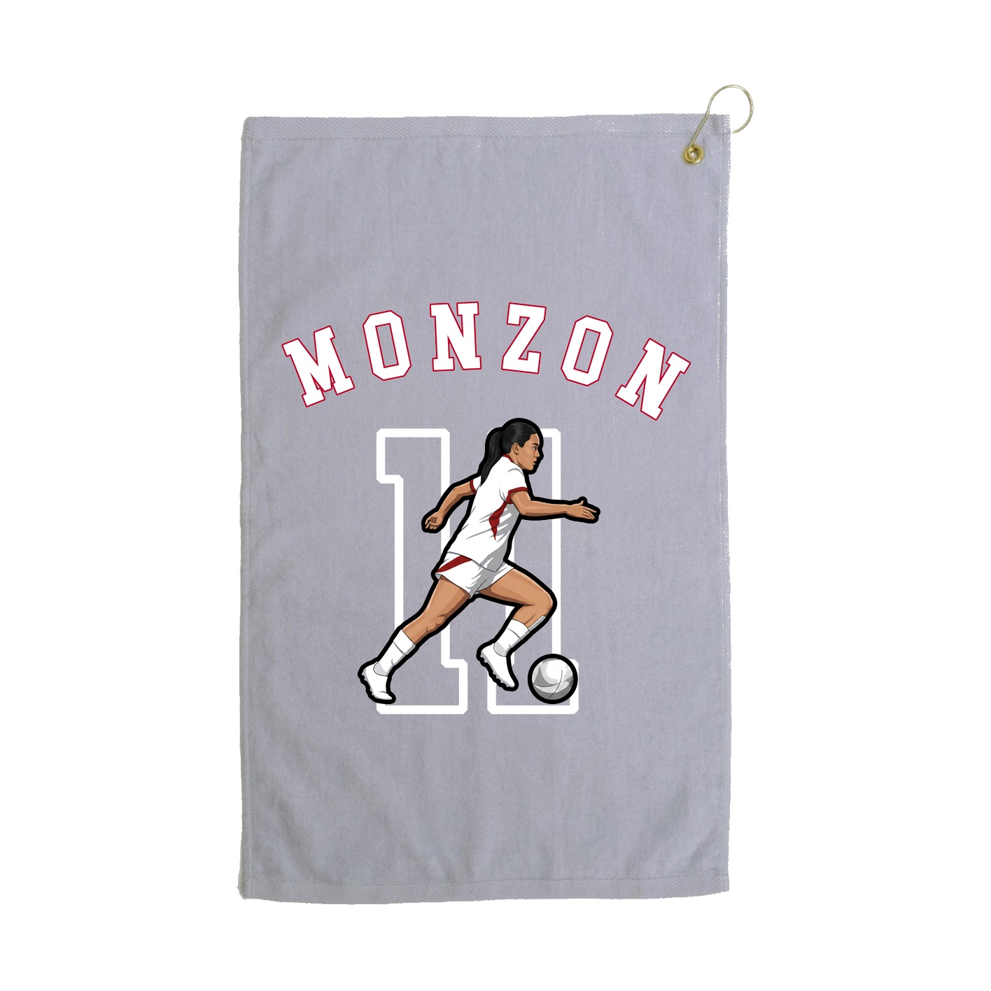 Golf Towel — Shirsey Arch in Grey