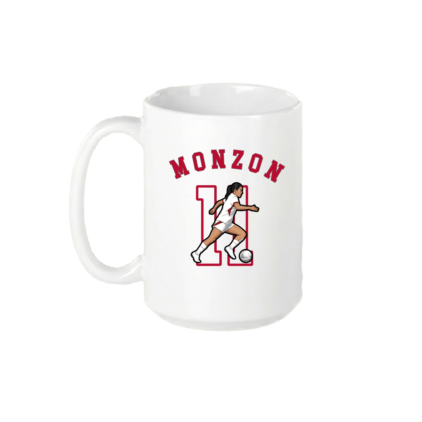 15oz Coffee Mug — Shirsey Arch in White