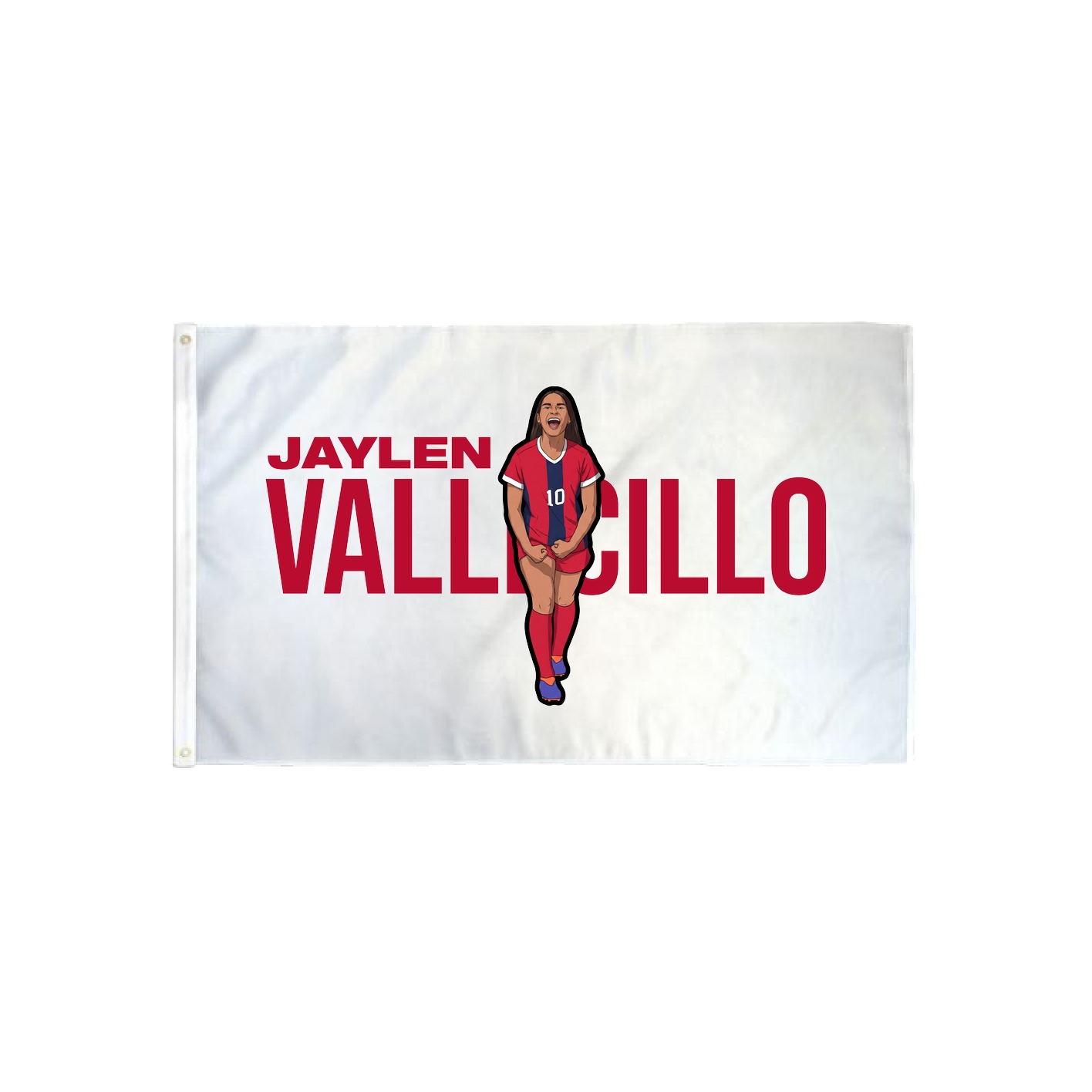 3x5 Flag — Player Name in Classic