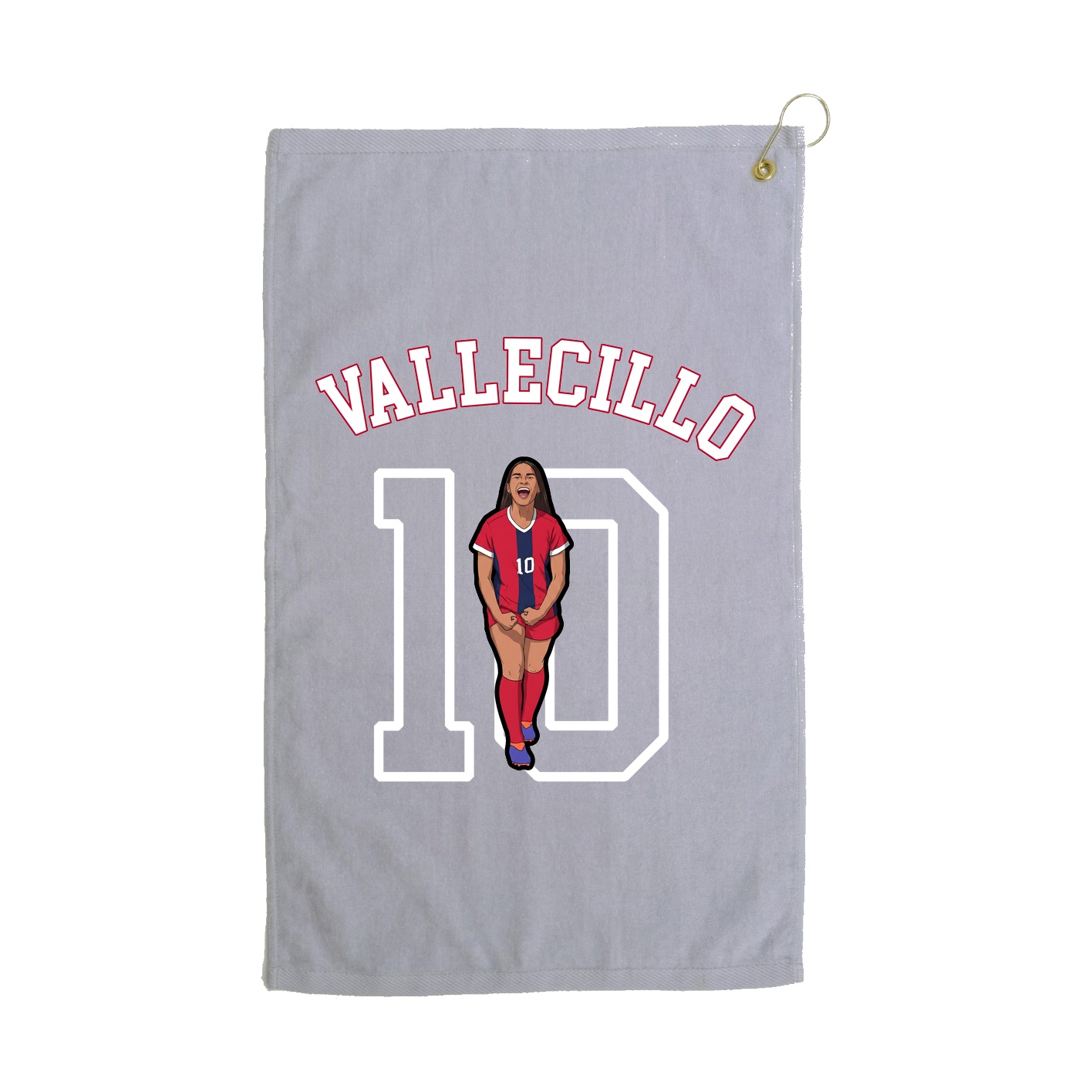 Golf Towel — Shirsey Arch in Grey