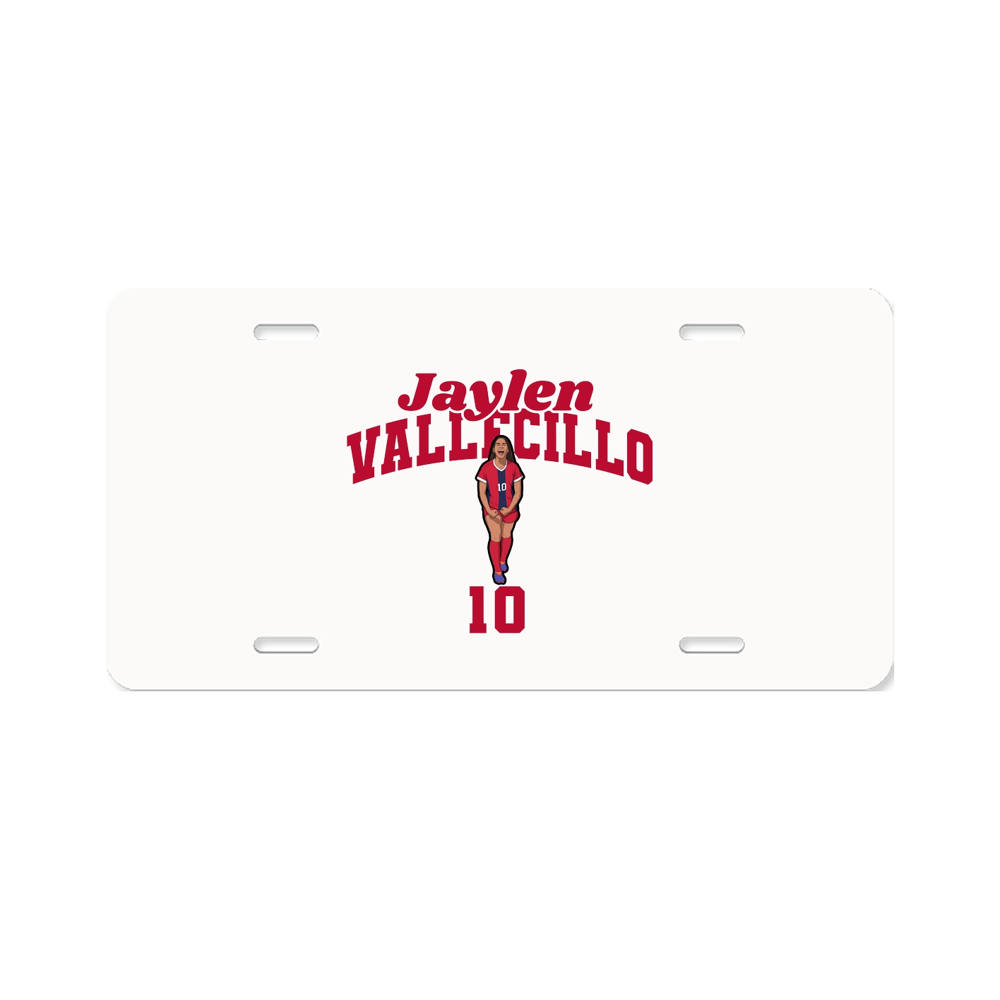 License Plate — Signature Arch in Classic
