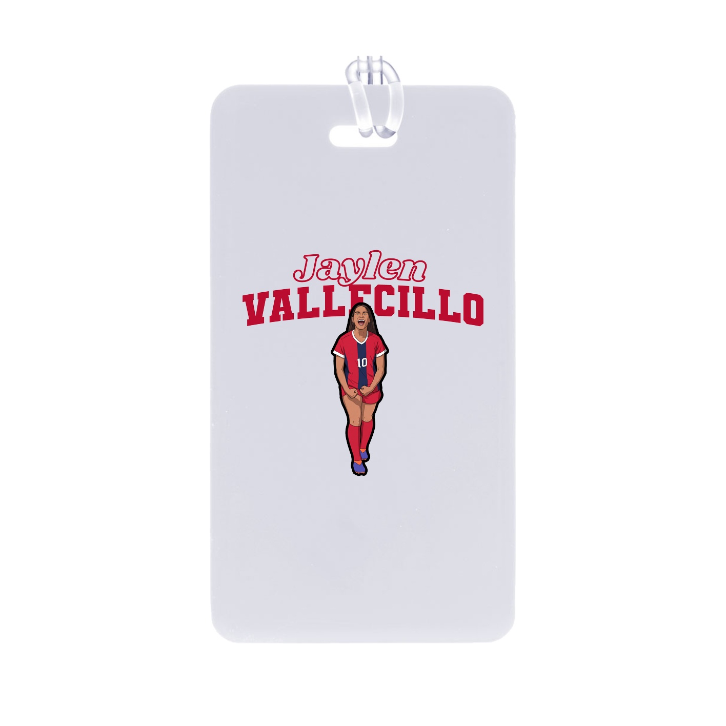 Bag Tag — Name Arch in Classic