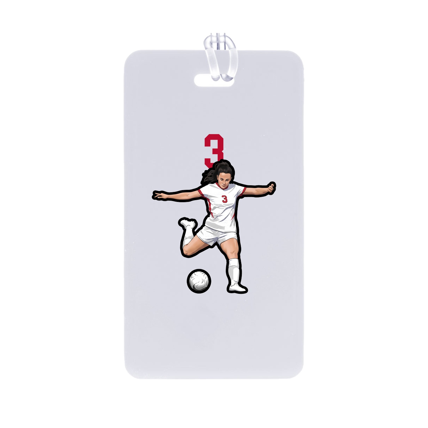 Bag Tag — Number Top in Classic