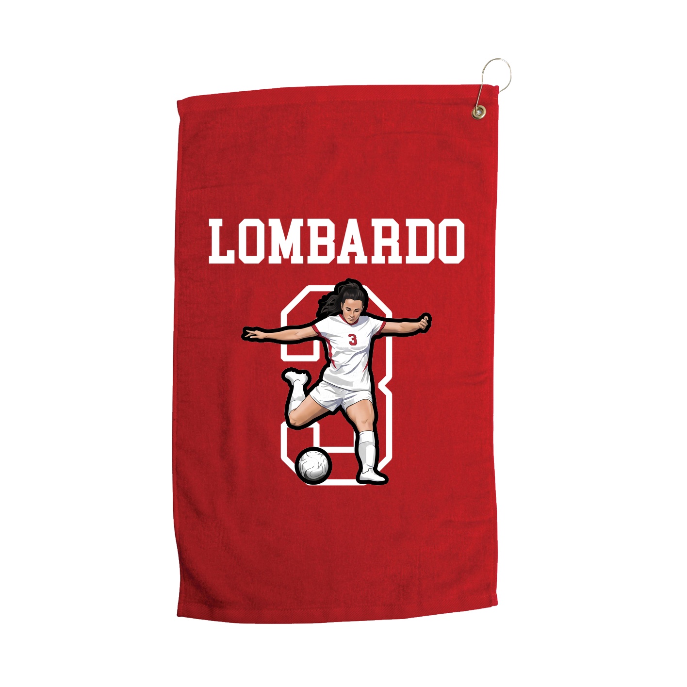 Golf Towel — Shirsey in Red
