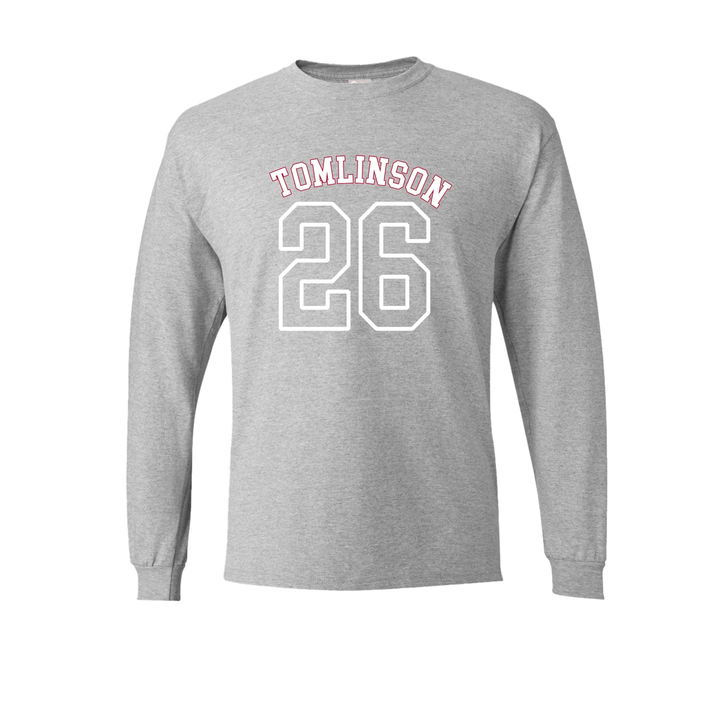 Long Sleeve Tee — Shirsey Arch in Grey