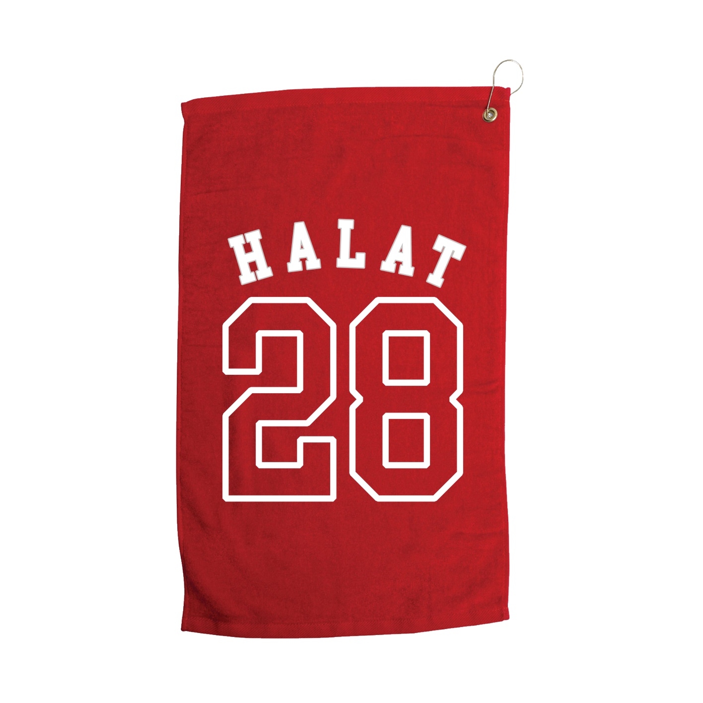 Golf Towel — Shirsey Arch in Red